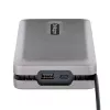 StarTech.com USB-C Dual Monitor Multiport Adapter up to 4K 60Hz USB-C DP Alt Mode Video Output & HDMI 2.0, or 1080p VGA, 100W PD Pass-Through, USB Type C Mini Dock, USB-C Docking Station, MST Hub