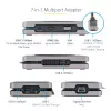 StarTech.com USB-C Dual Monitor Multiport Adapter up to 4K 60Hz USB-C DP Alt Mode Video Output & HDMI 2.0, or 1080p VGA, 100W PD Pass-Through, USB Type C Mini Dock, USB-C Docking Station, MST Hub