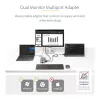 StarTech.com USB-C Dual Monitor Multiport Adapter up to 4K 60Hz USB-C DP Alt Mode Video Output & HDMI 2.0, or 1080p VGA, 100W PD Pass-Through, USB Type C Mini Dock, USB-C Docking Station, MST Hub