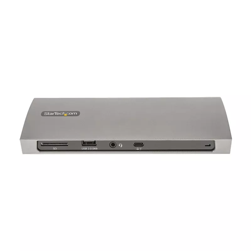 StarTech.com Thunderbolt 4 Dock, 96W Power Delivery, Single 8K/Dual Monitor 4K 60Hz, 3xTB4/USB4 ports, 4xUSB-A, SD, GbE, Thunderbolt 4 Docking Station for Windows or TB3 MacBook, 0.8m Cable