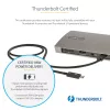 StarTech.com Thunderbolt 4 Dock, 96W Power Delivery, Single 8K/Dual Monitor 4K 60Hz, 3xTB4/USB4 ports, 4xUSB-A, SD, GbE, Thunderbolt 4 Docking Station for Windows or TB3 MacBook, 0.8m Cable