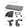 StarTech.com Thunderbolt 4 Dock, 96W Power Delivery, Single 8K/Dual Monitor 4K 60Hz, 3xTB4/USB4 ports, 4xUSB-A, SD, GbE, Thunderbolt 4 Docking Station for Windows or TB3 MacBook, 0.8m Cable