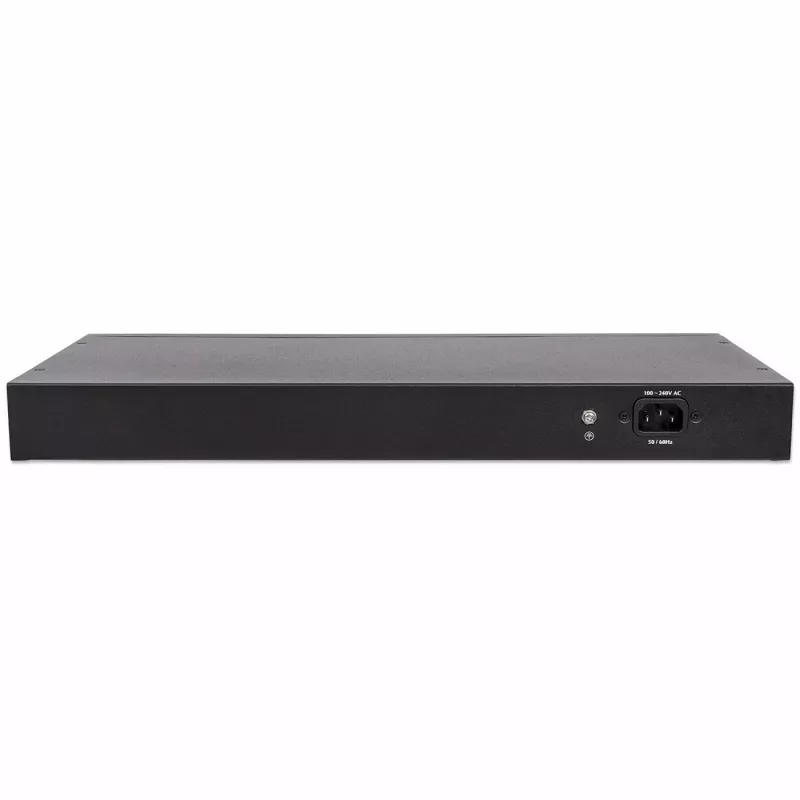 Intellinet 24-Port Network Switch, 24-Port (RJ45), Rackmount, Gigabit, 4 SFP, Ethernet Web-Smart, 10/100/1000 Mbit