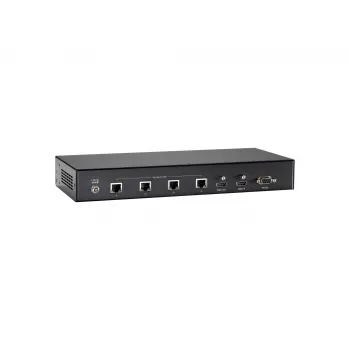 AV transmitter LevelOne HDMI over Cat.5 Transmitter HDBaseT 100m 4 Channel Outputs