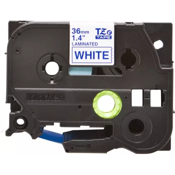 Label tape Brother TZe263 36mm Blue on White