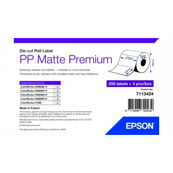 Epson 7113424 printer label White Self-adhesive printer label
