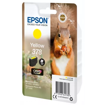 Cartridge Epson 378 Yellow 360 pages Ink C13T37844010