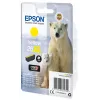 Epson Polar bear Singlepack Yellow 26XL Claria Premium Ink, High (XL) Yield, Yellow, Pigment-based ink, 9.7 ml, 1 pc(s), 700 pages