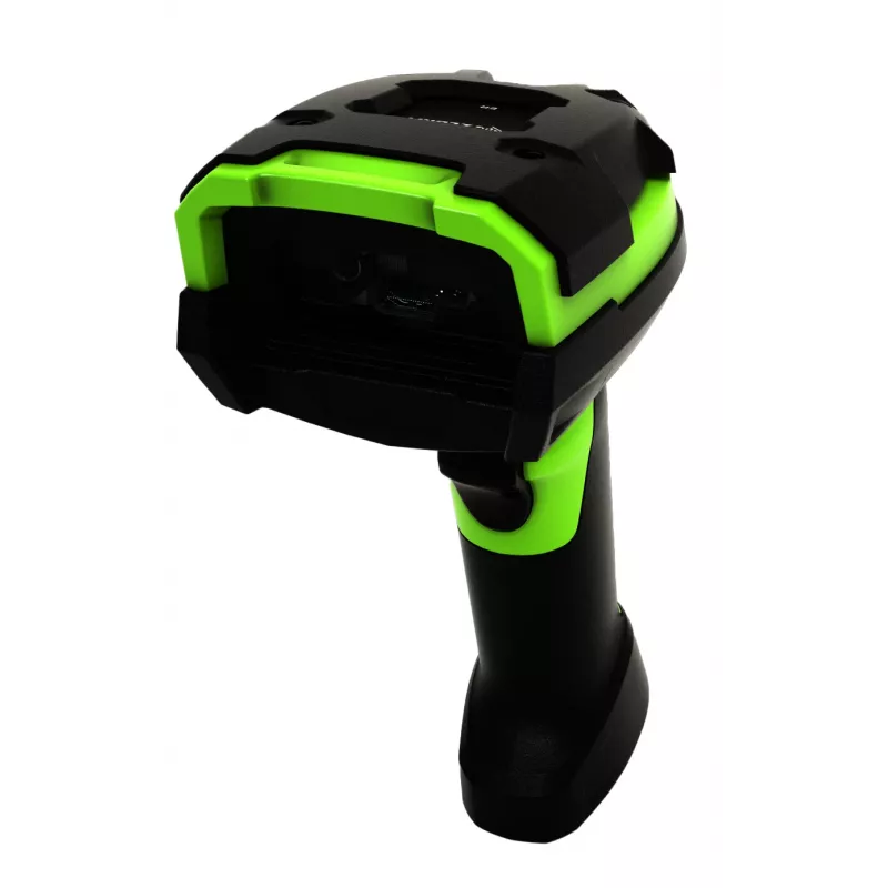 Zebra LI3608-ER Handheld bar code reader 1D Black, Green