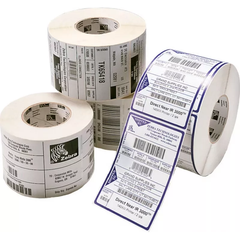 Zebra Z-Select 2000T White Self-adhesive printer label