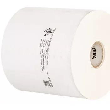 Continuous label Zebra Z-Perform 1000D White Self-adhesive