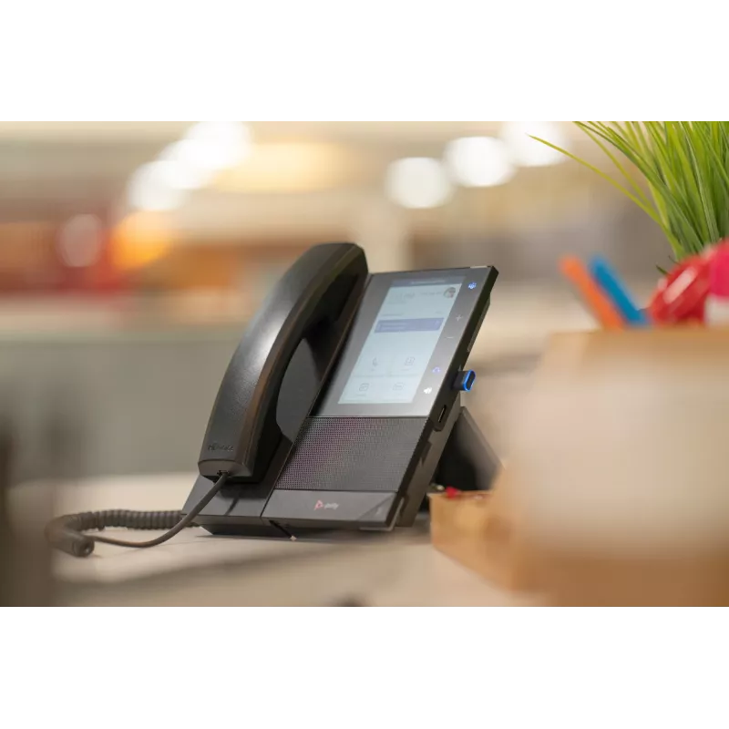 HP Poly CCX 500 Business Media Phone with Open SIP and PoE-enabled