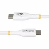 StarTech.com 4m White USB-C Charging Cable, USB-IF Certified USB C Cable, 240W PD EPR, USB 2.0 Type-C Laptop Charger Cord, USB-C Data Transfer Cable, TPE Jacket