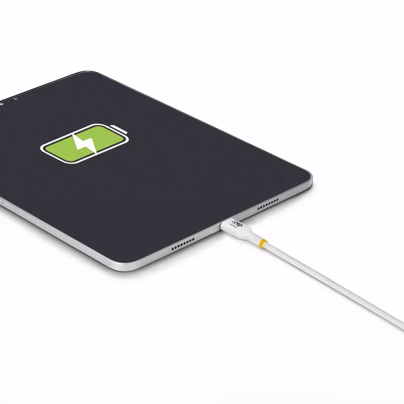 StarTech.com 4m White USB-C Charging Cable, USB-IF Certified USB C Cable, 240W PD EPR, USB 2.0 Type-C Laptop Charger Cord, USB-C Data Transfer Cable, TPE Jacket
