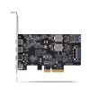 StarTech.com 5-Port USB PCIe Card, USB 3.2 10Gbps, PCI Express Card with 4x USB-C Ports, 1x USB-A Internal Port, USB PCIe Controller Card, Windows/macOS/Linux