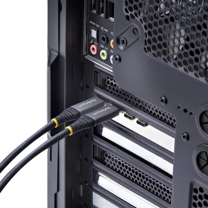 StarTech.com 5-Port USB PCIe Card, USB 3.2 10Gbps, PCI Express Card with 4x USB-C Ports, 1x USB-A Internal Port, USB PCIe Controller Card, Windows/macOS/Linux