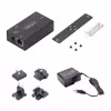 StarTech.com 1-Port Serial to Ethernet Adapter, IP Serial Device Server For Remote RS232 Devices, Wall/DIN Rail Mountable, Metal Housing, RJ45 LAN to DB9 Serial Converter