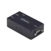 StarTech.com 1-Port Serial to Ethernet Adapter, 802.3af PoE IP Serial Device Server For Remote RS232 Devices, Wall/DIN Rail Mountable, RJ45 LAN to DB9 Serial Converter, TAA