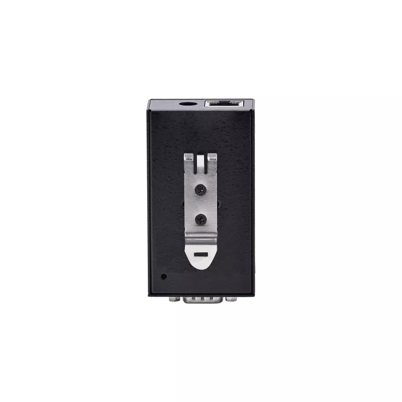 StarTech.com 1-Port Serial to Ethernet Adapter, 802.3af PoE IP Serial Device Server For Remote RS232 Devices, Wall/DIN Rail Mountable, RJ45 LAN to DB9 Serial Converter, TAA