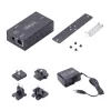 StarTech.com 1-Port Serial to Ethernet Adapter, 802.3af PoE IP Serial Device Server For Remote RS232 Devices, Wall/DIN Rail Mountable, RJ45 LAN to DB9 Serial Converter, TAA