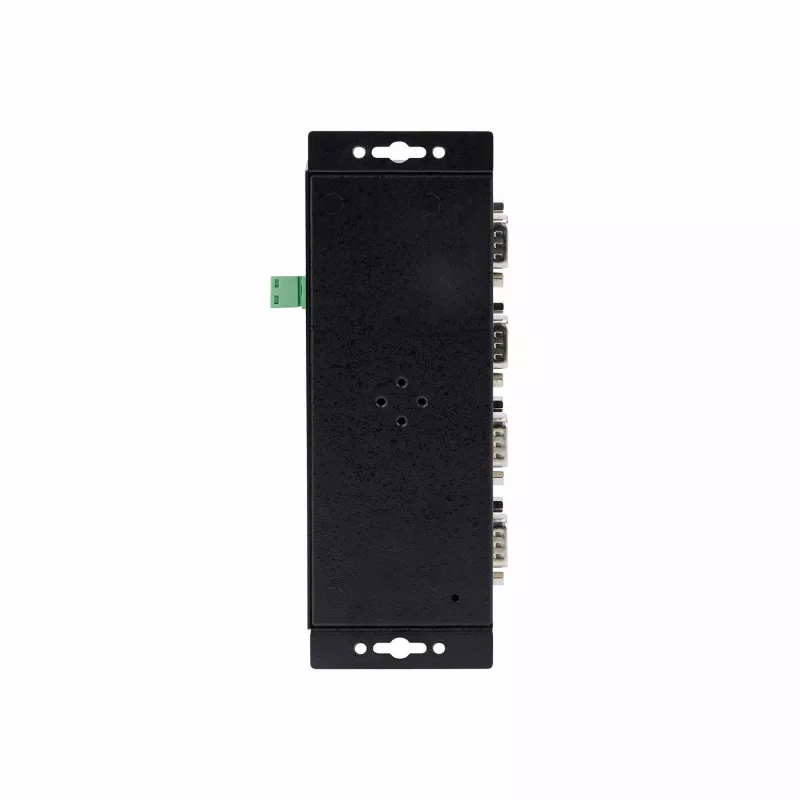 StarTech.com 4-Port Serial to Ethernet Adapter, IP Serial Device Server For Remote RS232 Devices, Wall/DIN Rail Mountable, Metal Housing, RJ45 LAN to DB9 Serial Converter