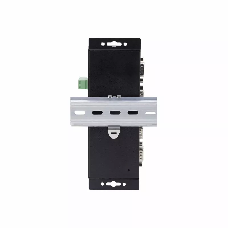 StarTech.com 4-Port Serial to Ethernet Adapter, IP Serial Device Server For Remote RS232 Devices, Wall/DIN Rail Mountable, Metal Housing, RJ45 LAN to DB9 Serial Converter