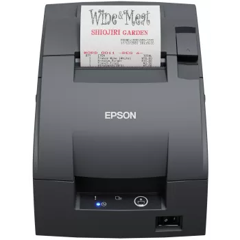 Receipt Printer Epson TM-U220IIB Serial PS NE Sensor ECW