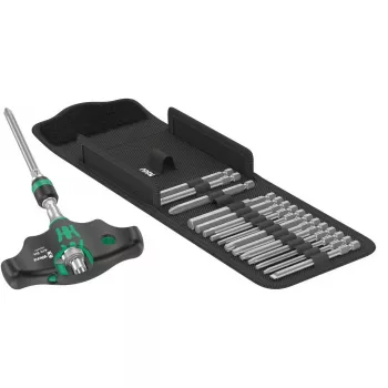 Wrench Wera 05023471001 Ratchet 17 pcs Black Green