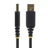 StarTech.com 6.6ft (2m) USB to Serial Adapter Cable, COM Retention, Interchangeable Screws/Nuts, USB-A to DB9 RS232, FTDI IC, ESD Protection, Windows/macOS/Linux