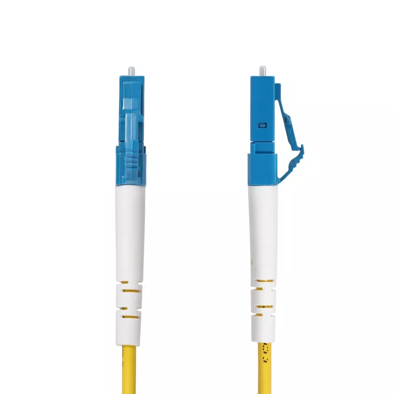 StarTech.com 5m (16.4ft) LC to SC (UPC) OS2 Single Mode Simplex Fiber Optic Cable, 9/125µm, 40G/100G, Bend Insensitive, Low Insertion Loss - LSZH Fiber Jumper Cord