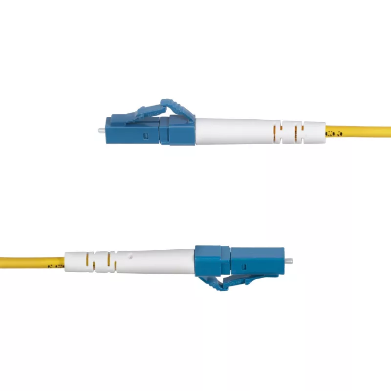 StarTech.com 5m (16.4ft) LC to SC (UPC) OS2 Single Mode Simplex Fiber Optic Cable, 9/125µm, 40G/100G, Bend Insensitive, Low Insertion Loss - LSZH Fiber Jumper Cord