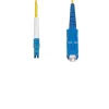 StarTech.com 5m (16.4ft) LC to SC (UPC) OS2 Single Mode Simplex Fiber Optic Cable, 9/125µm, 40G/100G, Bend Insensitive, Low Insertion Loss - LSZH Fiber Jumper Cord