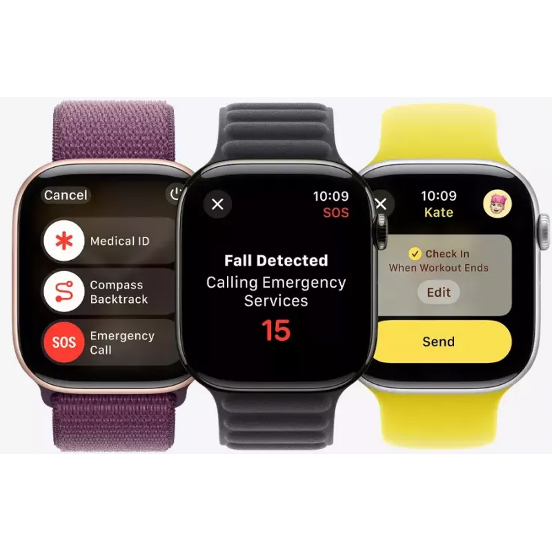 Smartwatch Apple Watch Series 10 GPS + Cellular 46mm Gold Titanium Case Starlight Sport Band M/L