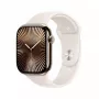 Smartwatch Apple Watch Series 10 GPS + Cellular 46mm Gold Titanium Case Starlight Sport Band M/L