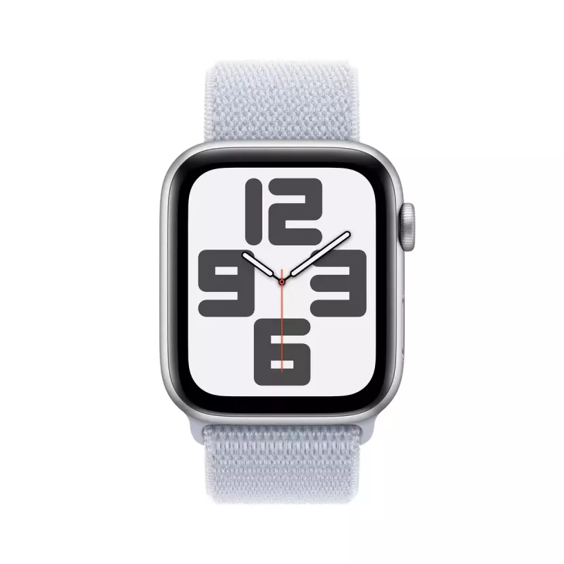 Smartwatch Apple Watch SE GPS + Cellular 44mm Silver Aluminium Case Blue Cloud Sport Loop