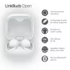 Wireless in-ear headset Sony LinkBuds Open WFL910W — Bluetooth, 20–20000 Hz, 10 m range, white