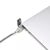 StarTech.com Slim Lock Noble Wedge® Slot Compatible, 5ft (1.5m) Locking Cable, Desk Anti-Theft Security For Laptop/Notebook, Cut-Resistant Steel Cable, Keyed Lock