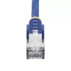 StarTech.com 2m Blue CAT8 Ethernet Cable, Snagless RJ45, 25G/40G, 2000MHz, 100W PoE++, S/FTP, 26AWG Pure Bare Copper Wire, LSZH, Shielded Network Patch Cord w/Strain Reliefs, Individually Tested