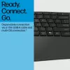HP 485 Comfort Wired Keyboard Full-size USB Membrane with Wrist Rest