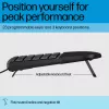HP 485 Comfort Wired Keyboard Full-size USB Membrane with Wrist Rest