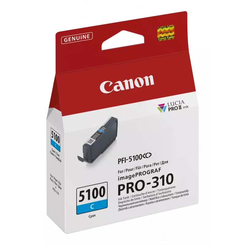 Canon PFI-5100 C ink cartridge 1 pc(s) Original Cyan