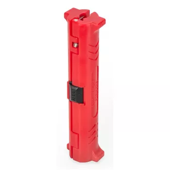 Stripping tool for data cables DIGITUS DN-94001-1353 — stripping capacity 5 mm–15 mm, max cable diameter 15 mm, red