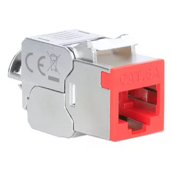 Network Cable Intellinet 791311 Keystone Module Flat Red RJ-45