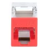 Network Cable Intellinet 791311 Keystone Module Flat Red RJ-45