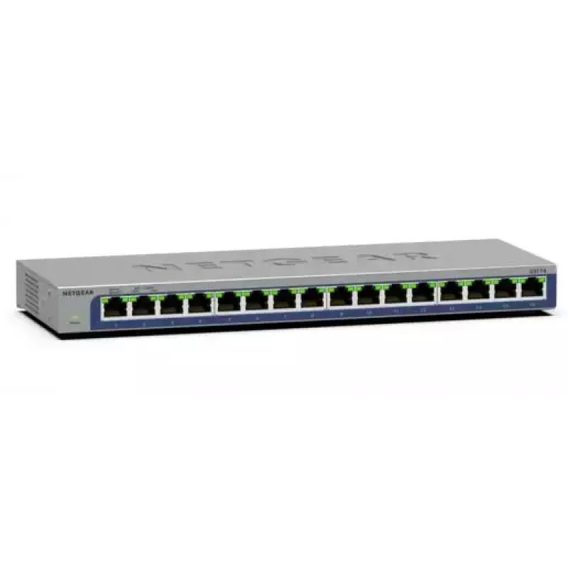 NETGEAR GS116 Unmanaged L2 Gigabit Ethernet (10/100/1000) Black