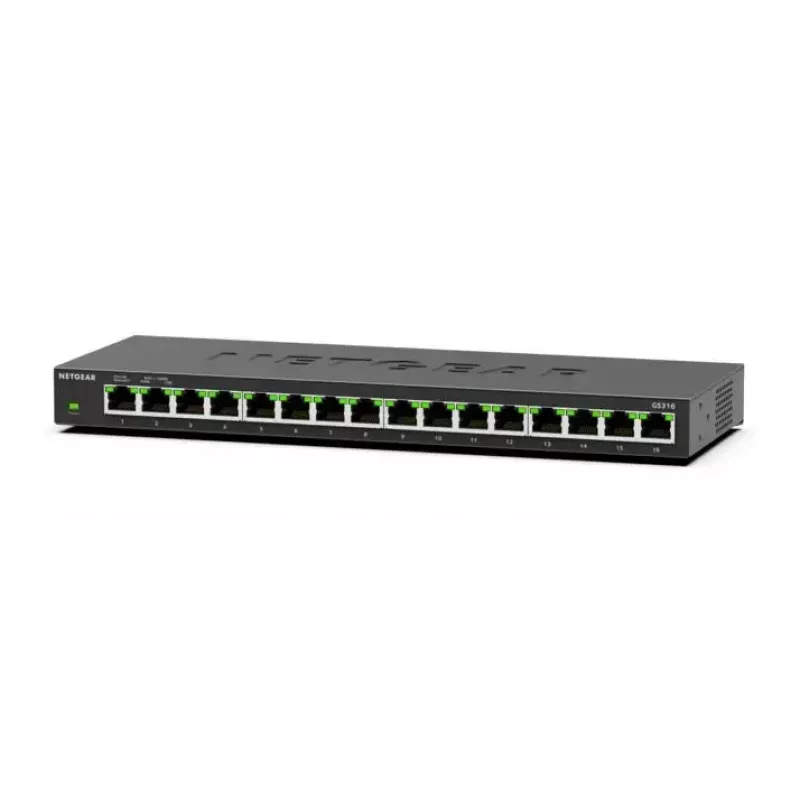 Unmanaged Switch NETGEAR GS316 L2 Gigabit Ethernet 16 Ports 32 Gbit/s