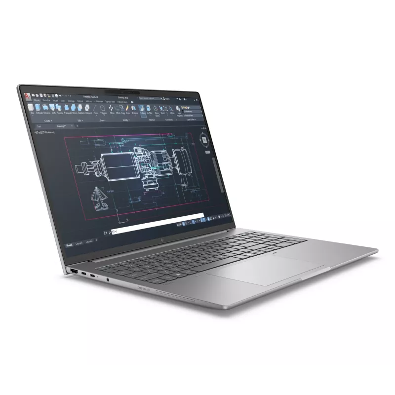 HP ZBook 8 G1i Intel Core Ultra 9 285H 40.6 cm (16 inch) WUXGA 64 GB DDR5-SDRAM Wi-Fi 7 (802.11be) Windows 11 Pro AI PC