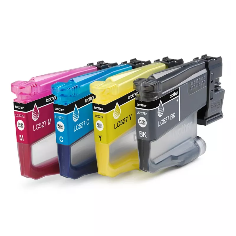 Ink cartridge pack Brother LC527VAL CMYK – 1×1300, 3×900 pages