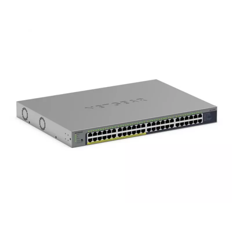 NETGEAR GS748PP Unmanaged Gigabit Ethernet (10/100/1000) Power over Ethernet (PoE) Grey