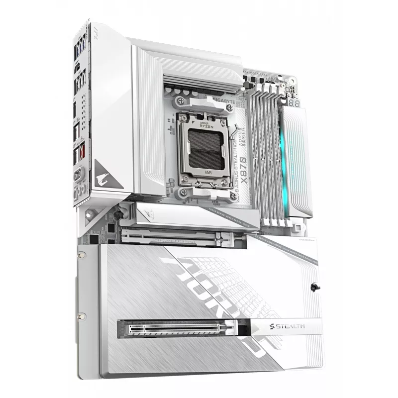 Motherboard GIGABYTE X870 AORUS STEALTH ICE, AMD AM5, ATX